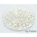Ag pellet 99.99% Pure Silver slug